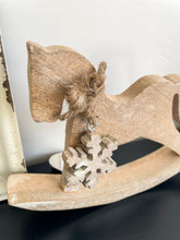 Load image into Gallery viewer, Mango Wood Rocking Horse