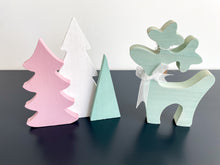 Load image into Gallery viewer, Teal Washed Reindeer