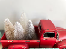 Load image into Gallery viewer, Flocked Bottle Brush Tree Set
