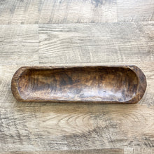 Load image into Gallery viewer, Wooden Dough Bowl Tray