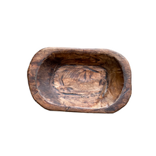 Load image into Gallery viewer, Wooden Dough Bowl Tray