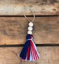 Load image into Gallery viewer, 4th of July Mini Tassel Hanging Decor