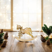 Load image into Gallery viewer, Mango Wood Rocking Horse