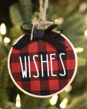 Load image into Gallery viewer, Holiday Hoop Ornaments
