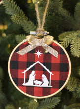 Load image into Gallery viewer, Holiday Hoop Ornaments