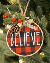 Load image into Gallery viewer, Holiday Hoop Ornaments