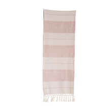 Load image into Gallery viewer, Cotton Woven Pink Striped Runner