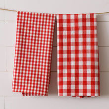 Load image into Gallery viewer, Buffalo Check Tea Towel Set