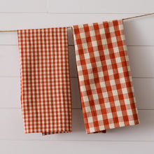 Load image into Gallery viewer, Buffalo Check Tea Towel Set