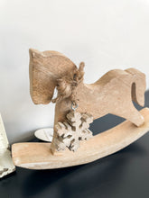 Load image into Gallery viewer, Mango Wood Rocking Horse