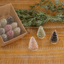 Load image into Gallery viewer, Mini Bottle Brush Trees-Set of 2