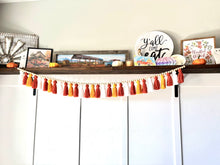 Load image into Gallery viewer, Candy Corn Tassel Garland
