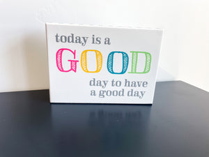 Good Day Box Sign