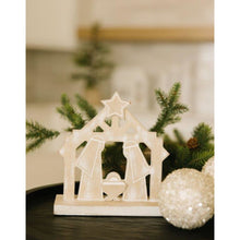 Load image into Gallery viewer, Wooden Nativity Table Accent