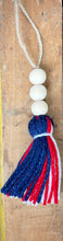 Load image into Gallery viewer, 4th of July Mini Tassel Hanging Decor