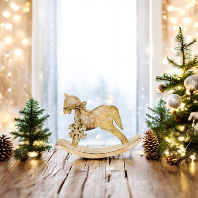 Mango Wood Rocking Horse