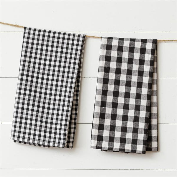 Buffalo Check Tea Towel Set – West Main Creations