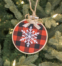 Load image into Gallery viewer, Holiday Hoop Ornaments