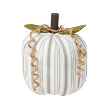 Load image into Gallery viewer, Striped Fabric Pumpkins