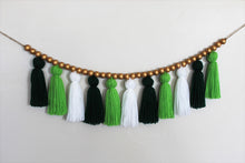 Load image into Gallery viewer, St. Patty&#39;s Yarn Tassel Garland