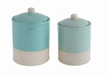 Load image into Gallery viewer, Stoneware Canister - Mint