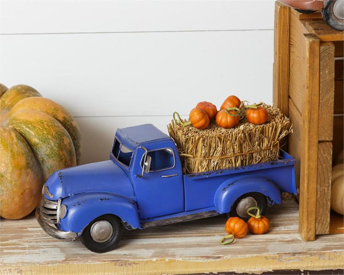 Antique Blue Truck